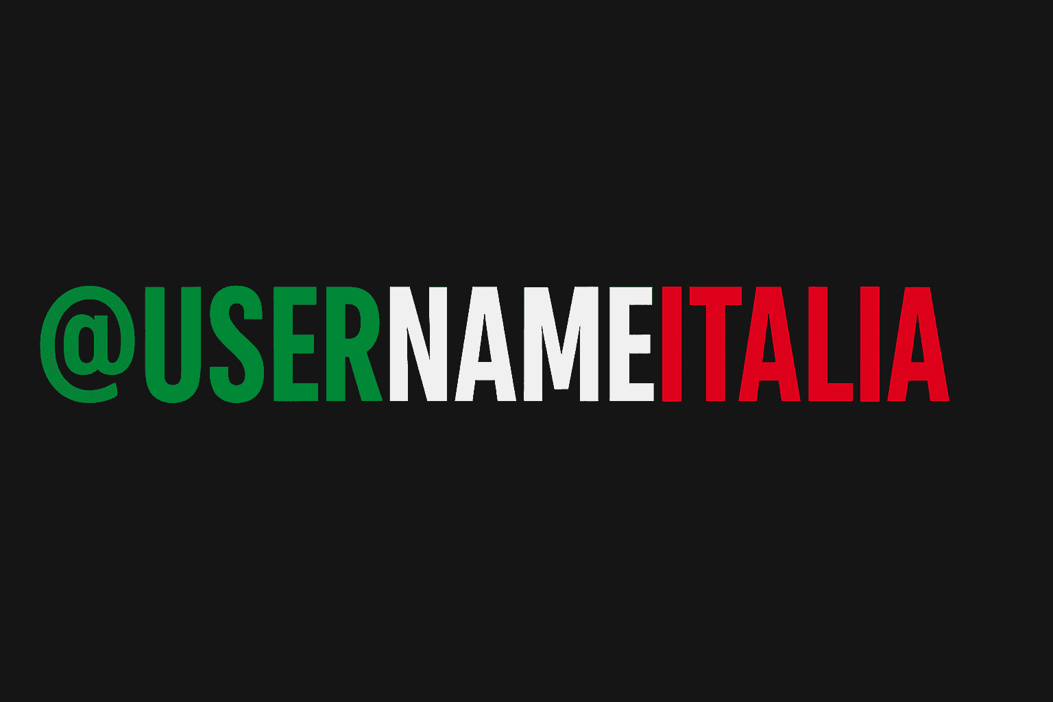 UsernameItalia